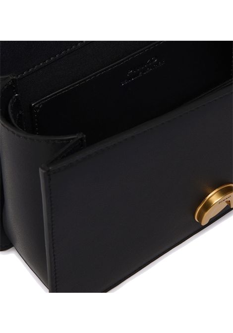 Borsa Pinko Love One mini light cl nera oro pelle cinturini love birds PINKO | Borse | 103335 A26KZ99A